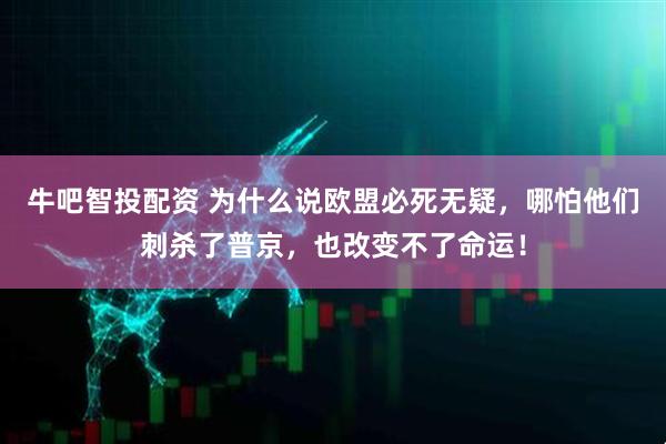牛吧智投配资 为什么说欧盟必死无疑，哪怕他们刺杀了普京，也改变不了命运！